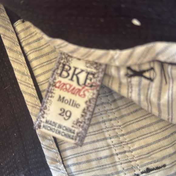 Black BKE mollie shorts size 29 - Picture 3 of 6